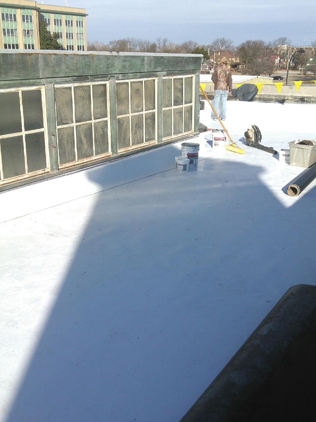 Commercial Roofing on a Museum in Independence, KS